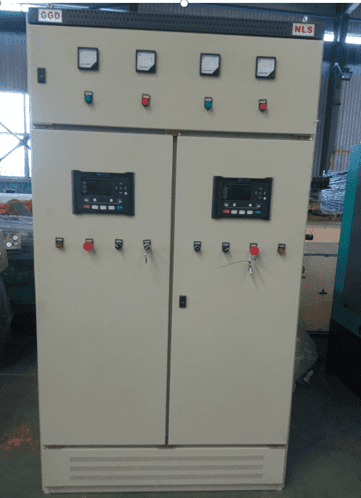 發(fā)電機組并機柜子
