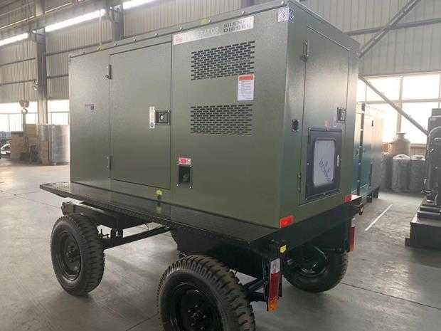 移動(dòng)軍用靜音發(fā)電機(jī)組