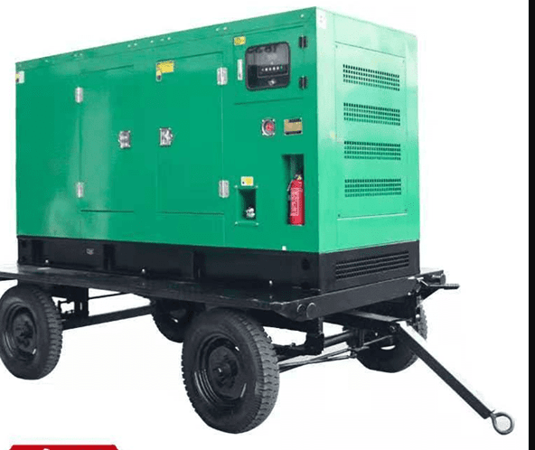 移動(dòng)四輪拖車發(fā)電機(jī)組